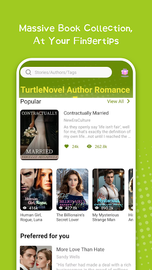 Turtle Novel Author Screenshot 3