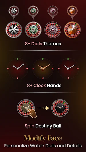 WF4U Roulette Watchface Screenshot 3