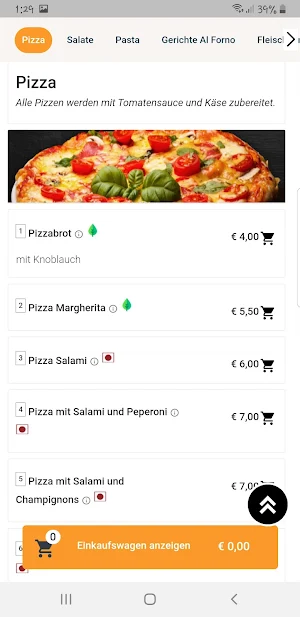 Pizza land Hutthurm Screenshot 3