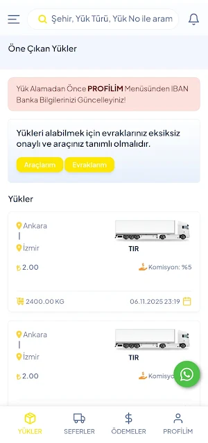 Lojistikcim Screenshot 3