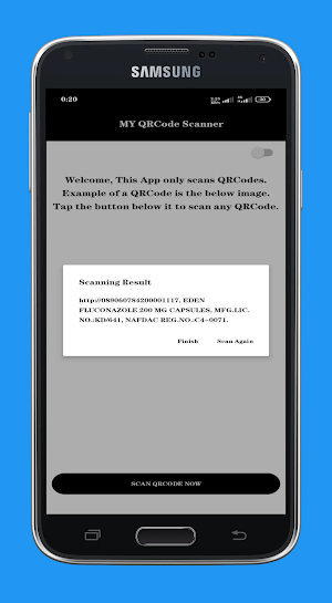 My QRCode Scanner Screenshot 3