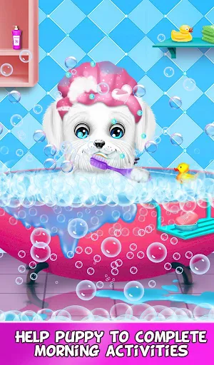 Puppy Daily Activities Game - Pet Daycare Screenshot 2