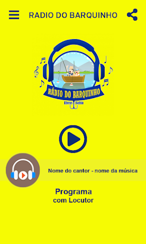 Rádio do barquinho Screenshot 1