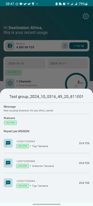 Notify SMS Screenshot 2