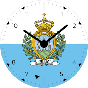 San Marino Analog Watch Face Screenshot 3