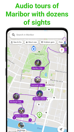 Maribor Tour Guide:SmartGuide Screenshot 0