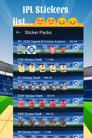 IPL Stickers for Whatsapp - IPL WAStickerApps Screenshot 2