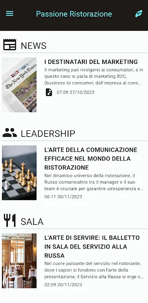 Passione Ristorazione Screenshot 2