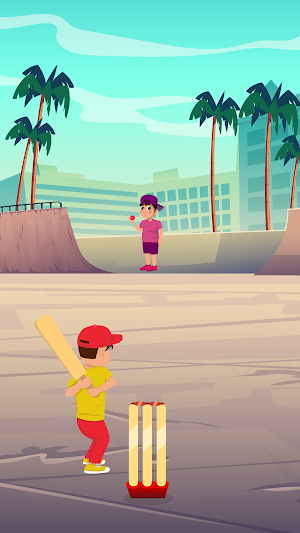 Gully Cricket Battle Screenshot 1