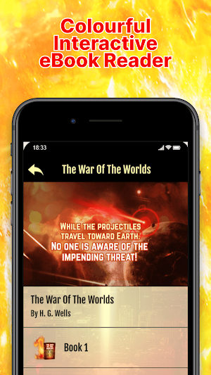 War Of The Worlds EBook Reader Screenshot 1