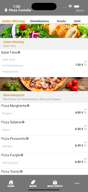 Pizza Castello Altena Screenshot 2