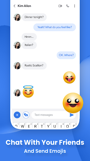 Messages : SMS Messager App Screenshot 1