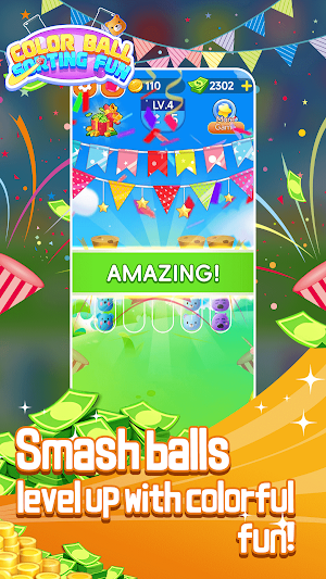 Color Ball Sorting Fun Screenshot 1