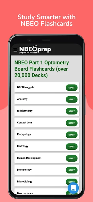 NBEO Optometry Boards Part 1 Screenshot 2