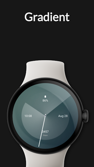 Gradient Watch Face Screenshot 0