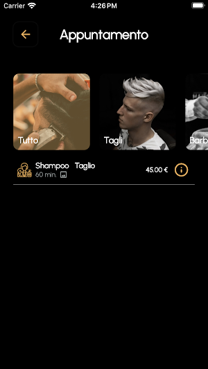 Wellness Barberia Screenshot 2