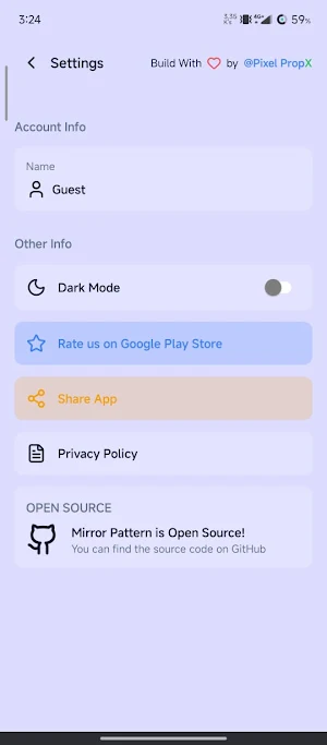 Mirror Pattern App Screenshot 2