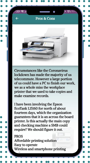 Epson L15160 A3 Wi-Fi guide Screenshot 1