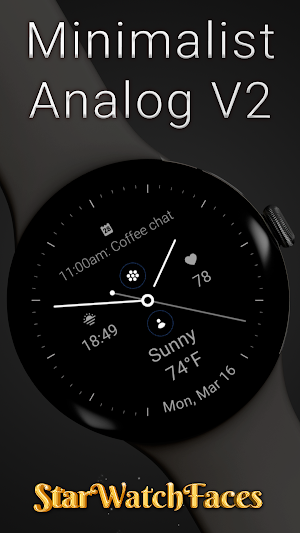 Minimalist Analog V2 Screenshot 0