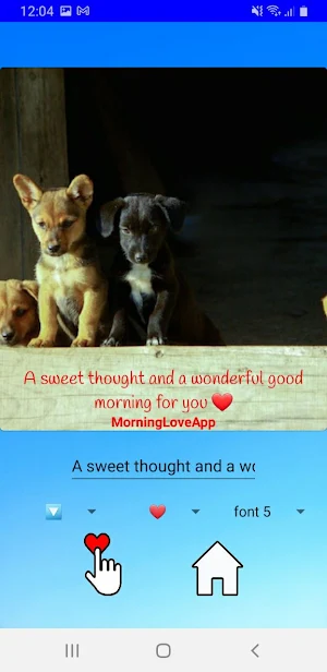 MorningLoveApp Good morning <3 Screenshot 2
