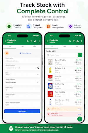HisabApp Accounting & Stock Screenshot 2
