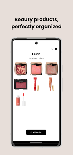 BeautyShelf: Makeup Organizer Screenshot 2