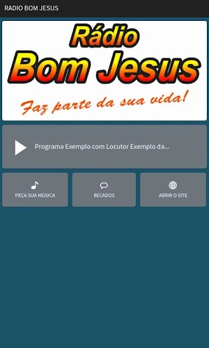 RADIO BOM JESUS Screenshot 0