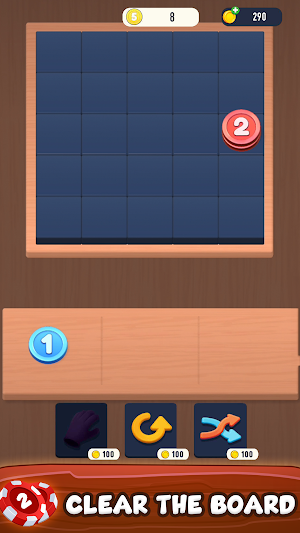 Number Stack: Coin Puzzle Screenshot 1