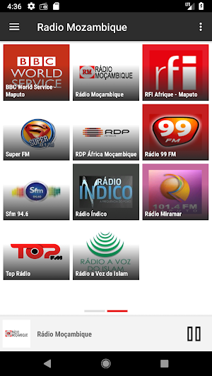 Radio Mozambique : Online Mozambican radios Screenshot 2