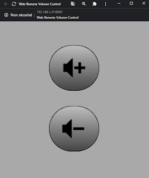 Web Remote Volume Control Screenshot 3