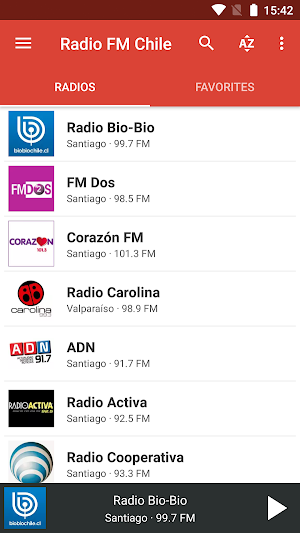 Radio FM Chile Screenshot 0