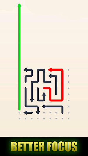 Arrows Puzzle-Brain Challenges Screenshot 1