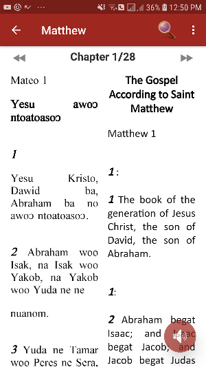 Best English & Twi Bible Screenshot 2