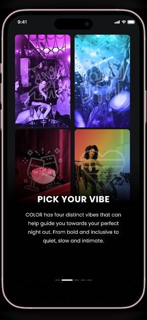 COLOR: Mood-Based Nightlife Screenshot 1