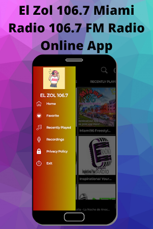 El Zol 106.7 Miami Radio 106.7 FM Radio Online App Screenshot 2