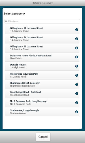 Qube Site Survey Screenshot 1