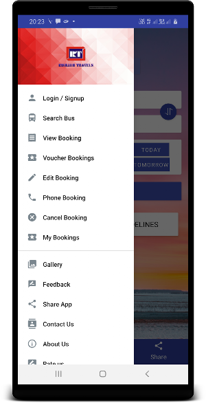 Rishabh Travels Screenshot 0