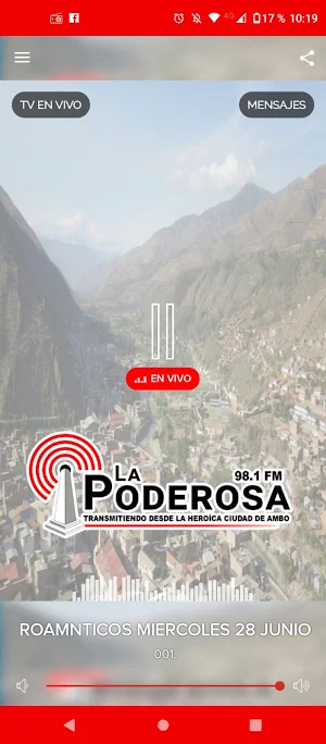 Radio La Poderosa Ambo Screenshot 0