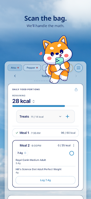 FitFido: Dog Nutrition Tracker Screenshot 1