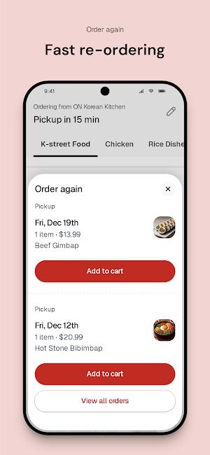 ON Korean Kitchen Screenshot 3