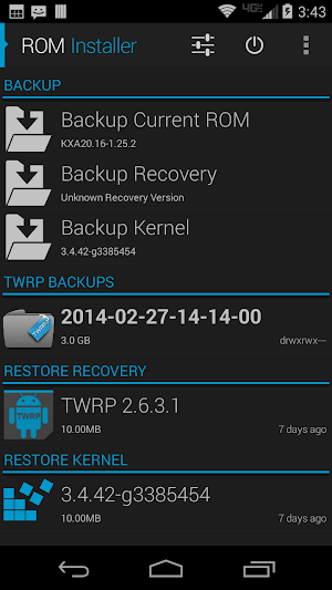 ROM Installer Screenshot 3