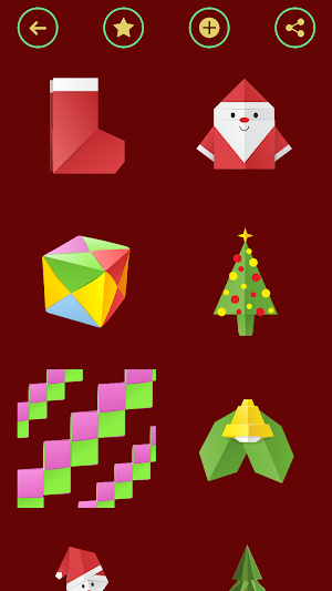 Origami Christmas Paper Crafts Screenshot 2
