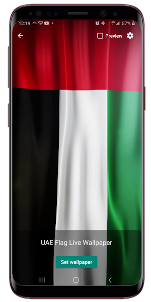 UAE Flag Live Wallpaper Screenshot 3