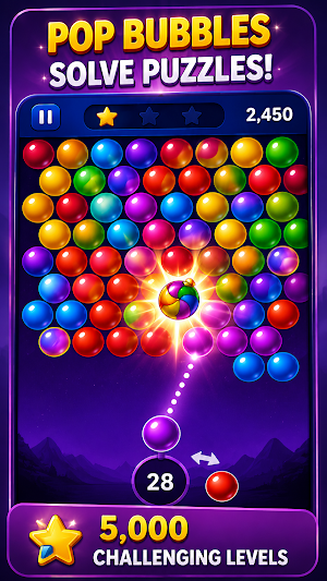 Bubble Shooter - Play and Earn Screenshot 0
