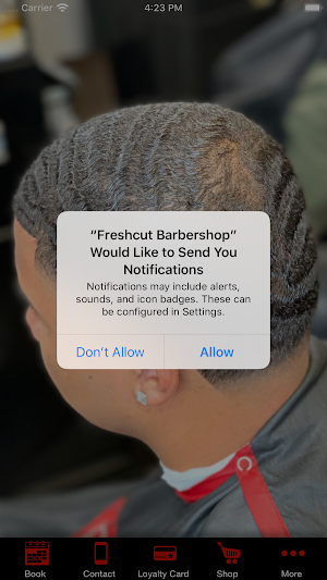 Freshcut Barbershop Screenshot 0