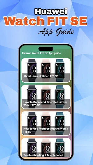 Huawei Watch FIT SE App guide Screenshot 2