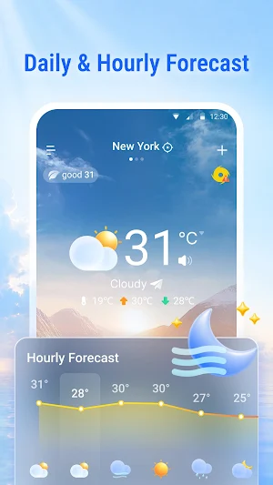 Live Weather: Forecast & Radar Screenshot 0