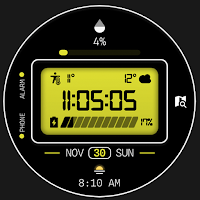 Night 130 - Digital Watch Face