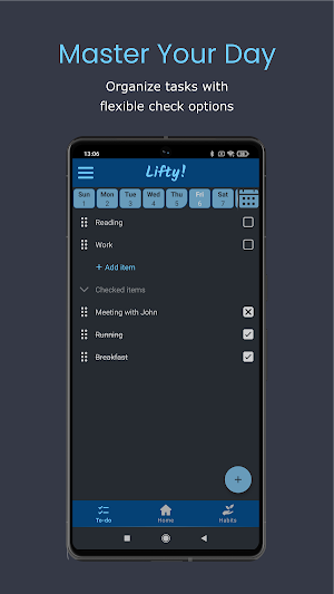 Lifty - Habits and Todo Lists Screenshot 0