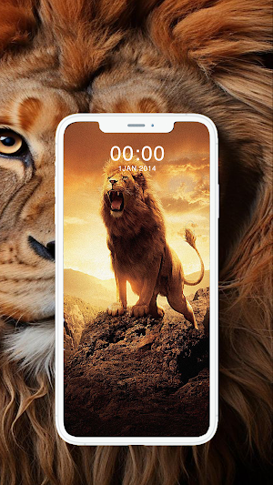 Lion Wallpaper: King Wallpaper Screenshot 3